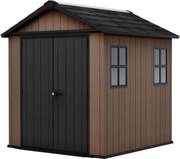 Casetta Da Giardino In Resina Newton Plus 757/775 Effetto Legno Keter