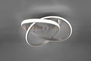 Course plafoniera led 18w · 1x 2400lm, 3000k spirale acciaio satina...