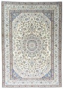 Nain Tappeto persiano 350 x 250 Beige (Iran) Annodato A Mano