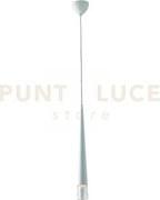 Lampadario a sospensione lancelot bianca 1 luce attacco gu10 6x181c...