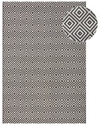 Tappeto da esterno bianco e nero , 140 x 200 cm Karo - NORTHRUGS