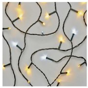 Catena LED natalizia da esterno 80xLED/13m IP44 bianco caldo/freddo