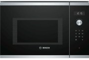 microonde da incasso 25l 900w acciaio inox - bfl554ms0 - bosch