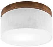 Brilagi - LED Plafoniera BELLADONNA 1xE27/15W/230V diametro 30 cm bianco/quercia ciliegio