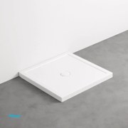 Ceramica Cielo "Sessanta" Piatto Doccia 80x80 Bianco Lucido