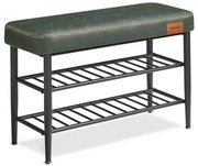 Scarpiera ANDOR verde/nera