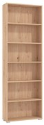 MADDIE - libreria sei ripiani moderno minimal in legno