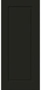 Pannello per porta d'ingresso P010 pellicolato pvc nero L 92  x H 210.5 cm, Sp 6 mm apertura reversibile