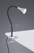 Viper lampada da studio led 3w 350lm, 3000k flessibile con pinza al...