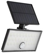 Rabalux 77129 - Faretto solare LED ZAVOD LED/8W/3,7V 1800mAh IP65 con sensore