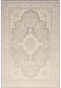 Tappeto in lana beige 133x180 cm William - Agnella