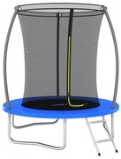 Set Trampolino con Rete di Sicurezza Rotondo di diverse dimensioni e capacità, Set Trampolino Rotondo 183x52 cm 80 kg