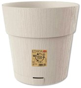 Vaso Ethica cm.15 diversi colori, Beige gesso