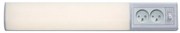 Rabalux 78040 - Lampada LED sottopensile con prese BATH 2E LED/10W/230V 4000K 50cm bianco