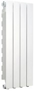 Radiatore acqua calda PRODIGE MODERN in alluminio, 4 elementi, interasse 800 mm, bianco