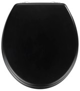 WENKO 20077100-WC sedile per WC PRIMA 37x41 cm nero/argento
