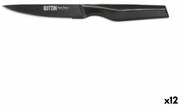 Coltello da Bistecca Quttin Black edition 11 cm 1,8 mm (12 Unità)