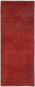 Gabbeh Tappeto persiano 200x80 Rosso (Iran) Annodato A Mano