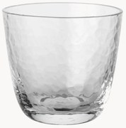 Bicchieri in vetro soffiato a bocca Hammered, 4 pz.