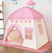 Casa rosa - tenda da gioco per bambini