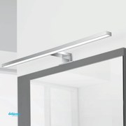 Lampada Led Da 60 Cm In Abs Per Specchio Da Bagno Filo,Bisellato E Su Pannello