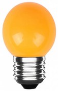 Lampadina Led E27 G45 a sfera 3W Arancione LedLedITALIA