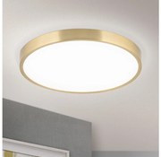 Orion DL 7-657/28 - Plafoniera LED BULLY LED/28W/230V diametro 28 cm oro