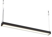 Campana Lineare LED 200W 1 metro Sospesa 22.000 lm con Osram chip LED Colore Bianco Naturale 4.000K