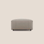 Giotto pouf in morbida microfibra effetto velluto impermeabile idrorepellente T09 tortora