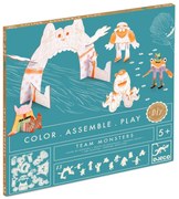 Colora, assembla e gioca - Mostri