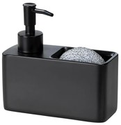 WENKO 55076100 - Dosatore di sapone BLACK OUTDOOR KITCHEN 14,5x14,3 cm nero