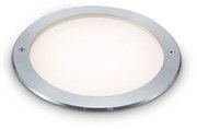 Faretto Ad Incasso Moderno Taurus Metallo Grigio Led 11W 3000K Ip67