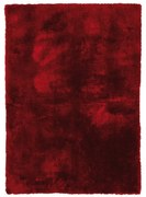 Tappeto Shaggy coccole natale rosso, L 170 x L 120 cm