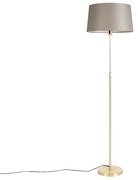 Lampada da terra bronzo paralume talpa 45 cm - PARTE