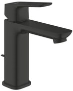 Rubinetto per lavabo a canna media getto aerato Clova Pulse nero spazzolato opaco GROHE H 20.1 cm