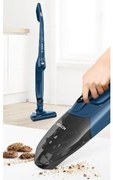 Bosch - Readyy'y 16Vmax Serie 2 - Aspirapolvere Ricaricabile senza Filo, Scopa Elettrica e Aspirabriciole 2in1, Blu