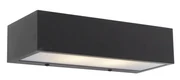 Applique da parete rettangolare di design nera 25 cm - Houx