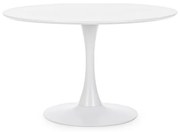 Tavolo Da Interno A Tulipano D120 Cm Bloom Bianco Bizzotto