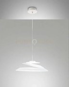 Aragon sospensione bianca  a led  3000k - 18w - 1760 lm dimmerabile...