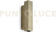 Look led square d.3cm 9w on-off 900 lm 3000 k ottone 15cm