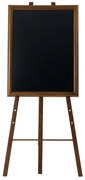 Cavalletto Wenge in legno marrone H 165 x L 74 cm
