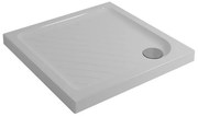 Piatto doccia CERAMICA DOLOMITE in ceramica ITALIA bianco L 90 x L 90 cm lucido