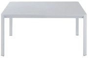 Tavolo da giardino allungabile Idaho NATERIAL in alluminio grigio per 8 persone 97/149x149cm