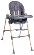 Chicco - Sedia da pranzo per bambini Polly Essential - grigio