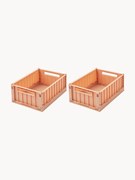 Set di 2 scatole portaoggetti Weston