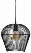 Lampadario Atmosphera Jena Nero 40W Metallo (26 x 26 x 25 cm)