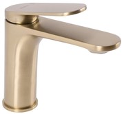 Rubinetto da lavabo Rea Marco Brush Gold low