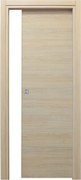 Porta scorrevole con telaio colore rovere sbiancato 90x210 cm
