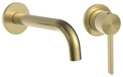 Rubinetto da parete Rea Foster Brush Gold