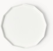 Set di 4 piatti da colazione in porcellana Angoli